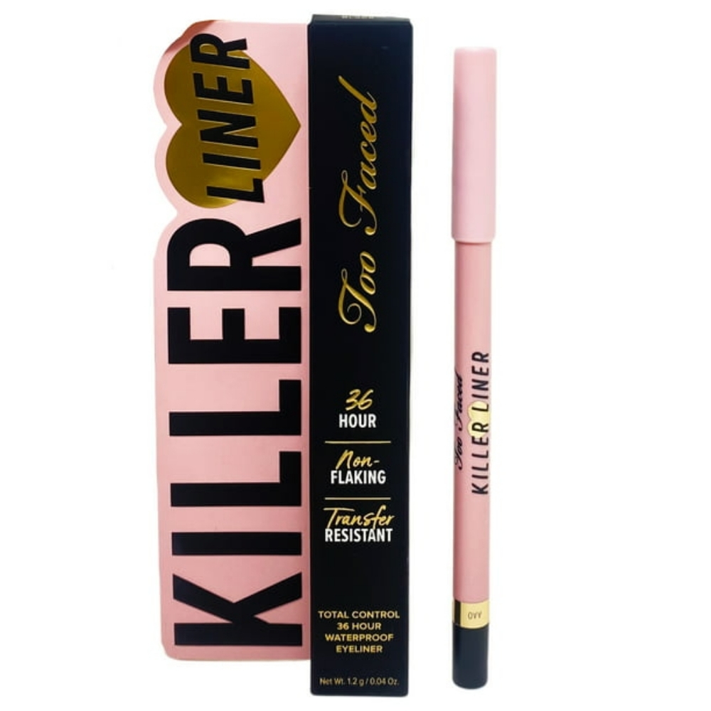 Too Faced Killer Liner 36 Hour Waterproof Gel Eyeliner - Killer Black